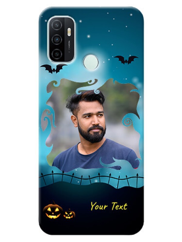 Custom Oppo A33 2020 Personalised Phone Cases: Halloween frame design