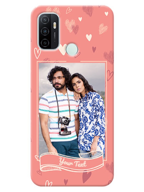 Custom Oppo A33 2020 custom mobile phone cases: love doodle art Design