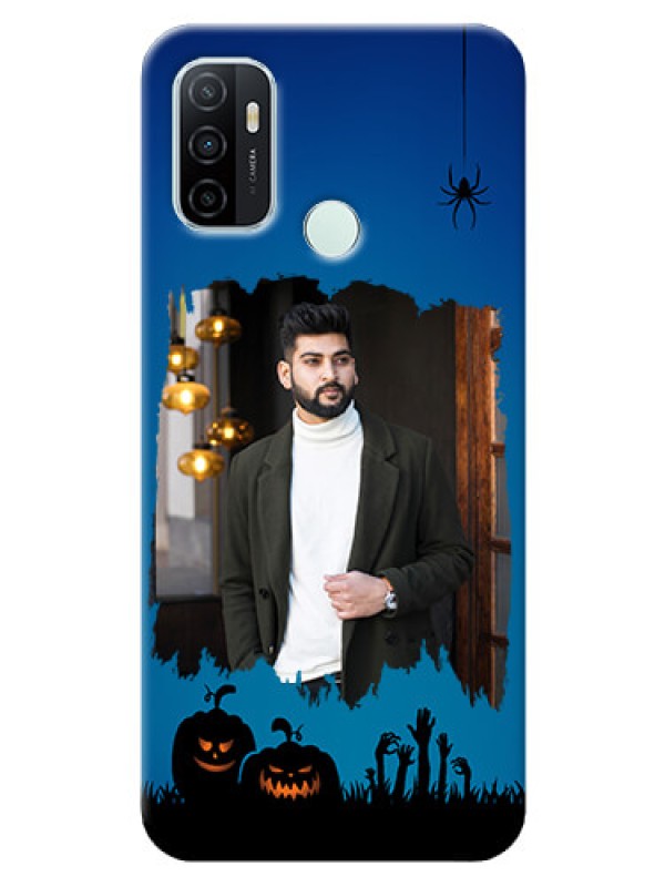 Custom Oppo A33 2020 mobile cases online with pro Halloween design 