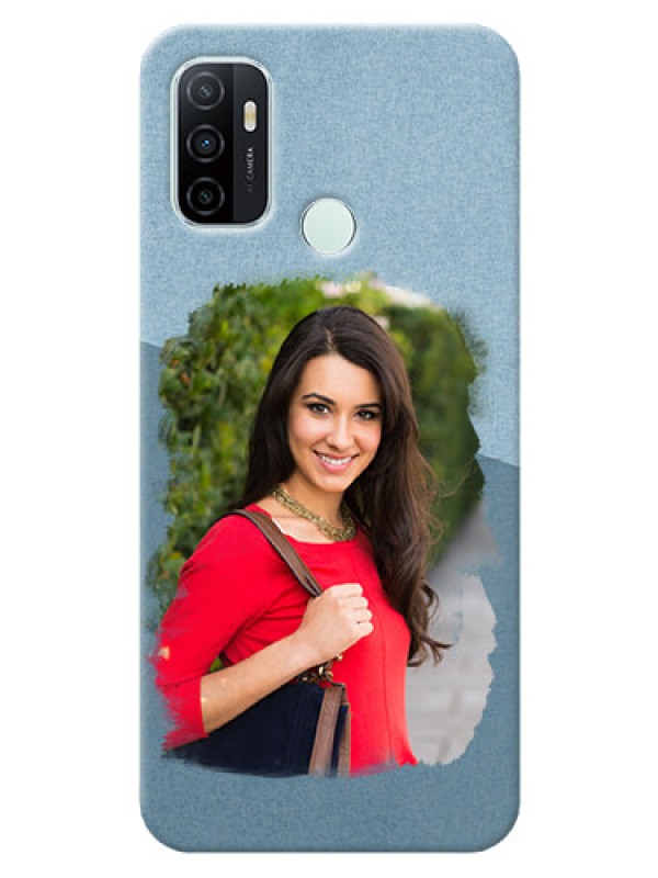 Custom Oppo A33 2020 custom mobile phone covers: Grunge Line Art Design