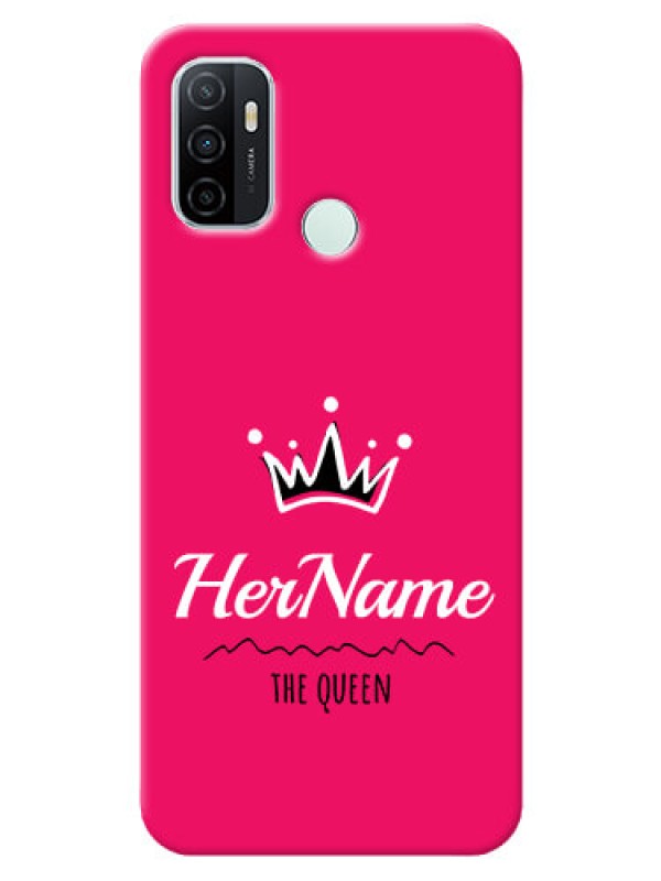 Custom Oppo A33 2020 Queen Phone Case with Name