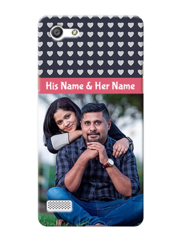 Custom Oppo A33 Love Symbols Mobile Cover Design