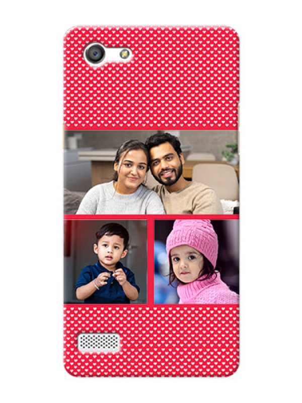 Custom Oppo A33 Bulk Photos Upload Mobile Cover  Design