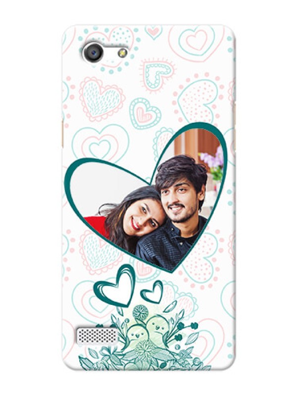 Custom Oppo A33 Couples Picture Upload Mobile Case Design