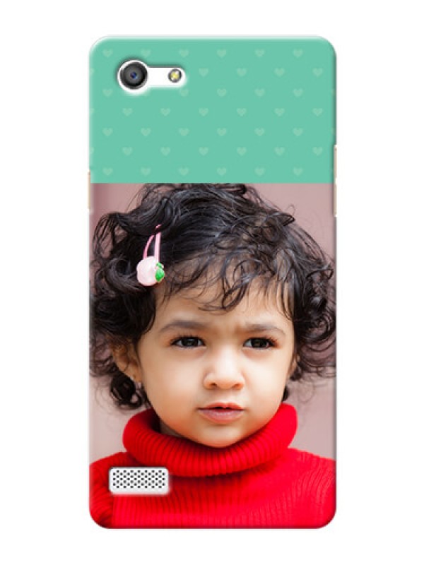 Custom Oppo A33 Lovers Picture Upload Mobile Cover Design