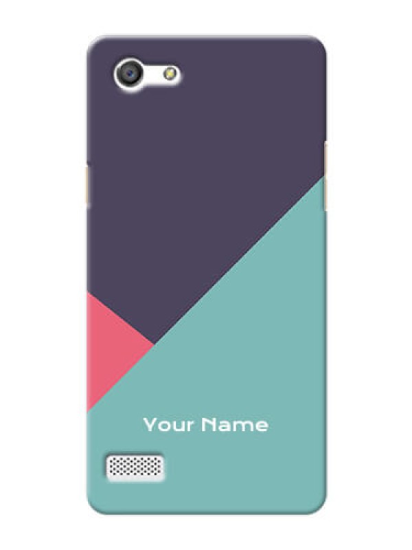 Custom Oppo A33 Custom Phone Cases: Tri Color abstract Design