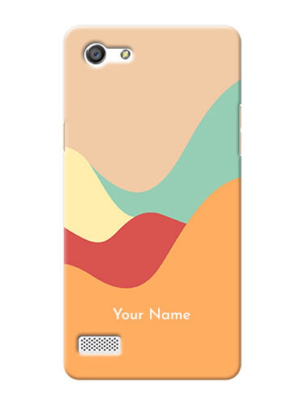 Custom Oppo A33 Custom Mobile Case with Ocean Waves Multi-colour Design