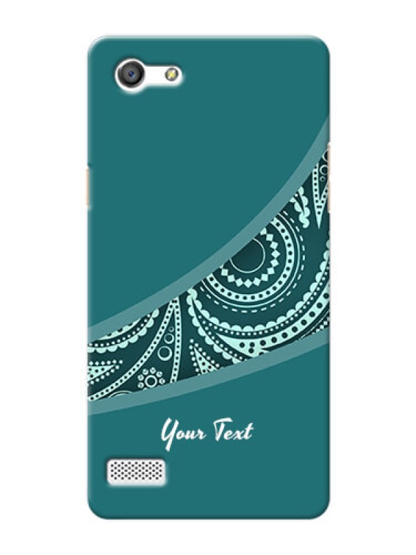 Custom Oppo A33 Custom Phone Covers: semi visible floral Design