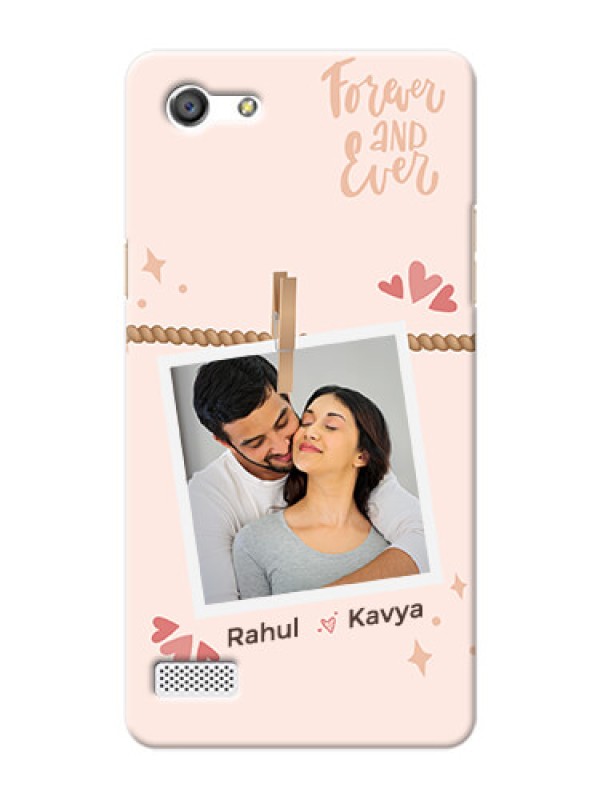 Custom Oppo A33 Phone Back Covers: Forever and ever love Design
