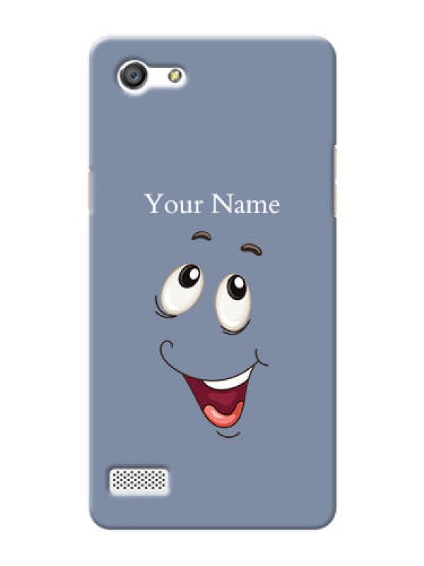 Custom Oppo A33 Phone Back Covers: Laughing Cartoon Face Design