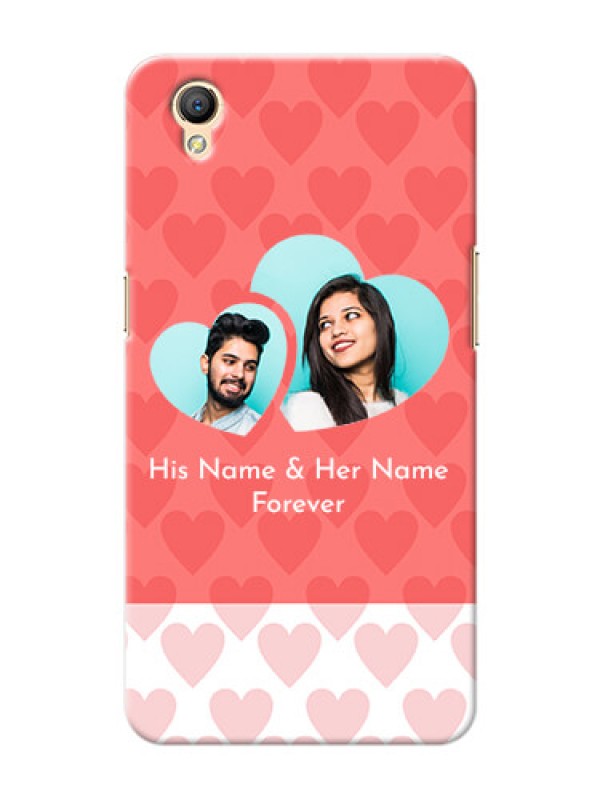 Custom Oppo A37 Couples Picture Upload Mobile Cover Design