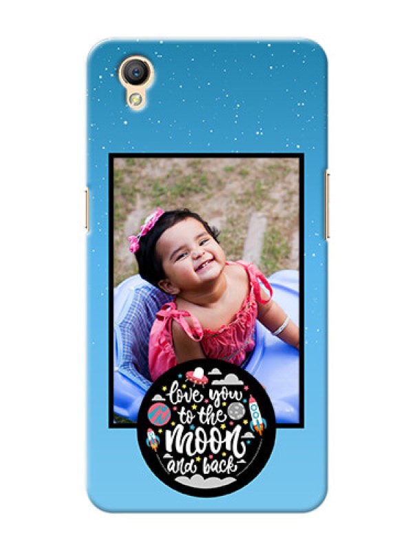 Custom Oppo A37 love quote with zig zag pastel pattern Design