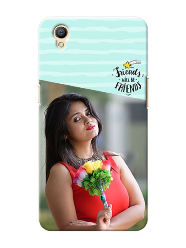 Custom Oppo A37 2 image holder with friends icon Design