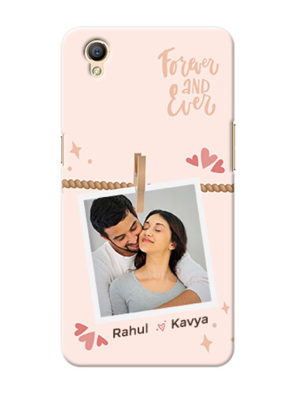 Custom Oppo A37 Phone Back Covers: Forever and ever love Design