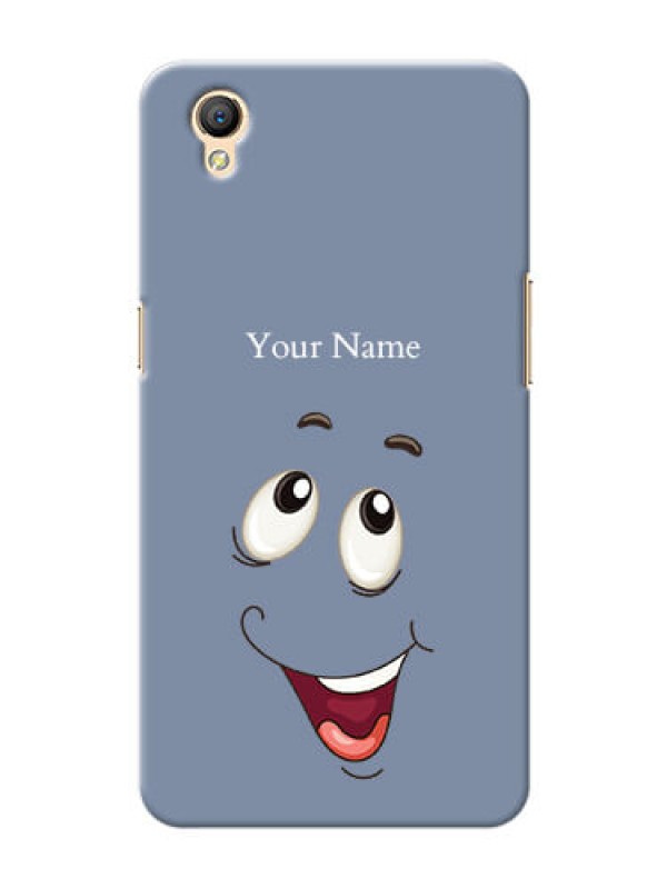 Custom Oppo A37 Phone Back Covers: Laughing Cartoon Face Design