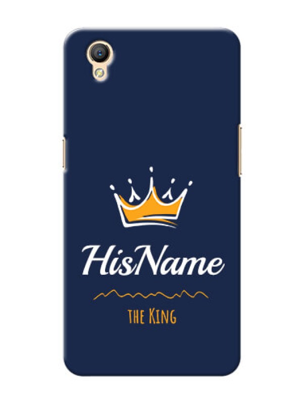 Custom Oppo A37F King Phone Case with Name