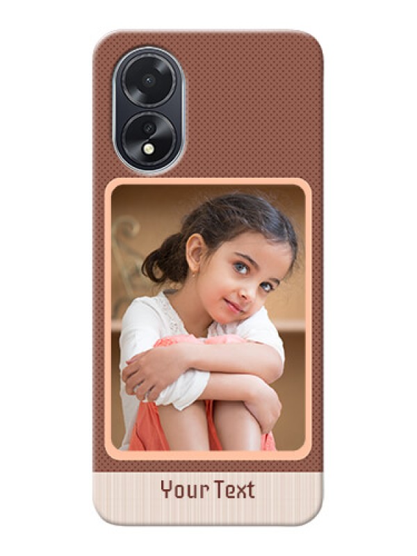 Custom Oppo A38 Phone Covers: Simple Pic Upload Design