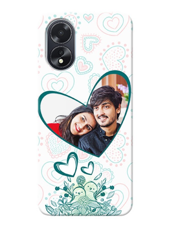 Custom Oppo A38 Personalized Mobile Cases: Premium Couple Design