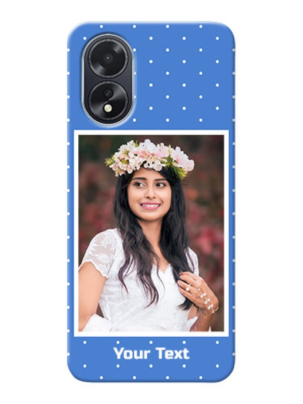 Custom Oppo A38 Personalised Phone Cases: polka dots design