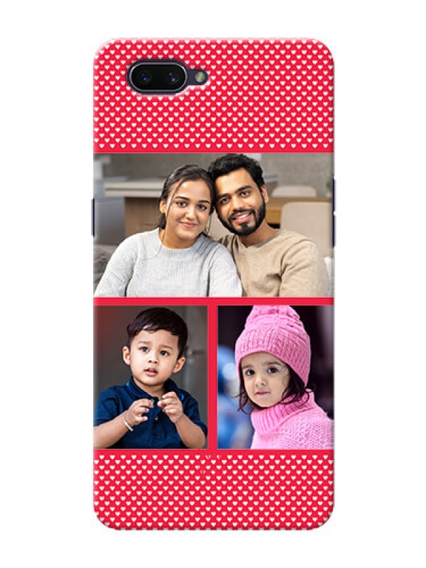Custom OPPO A3s mobile back covers online: Bulk Pic Upload Design