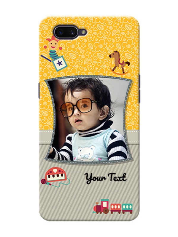 Custom OPPO A3s Mobile Cases Online: Baby Picture Upload Design
