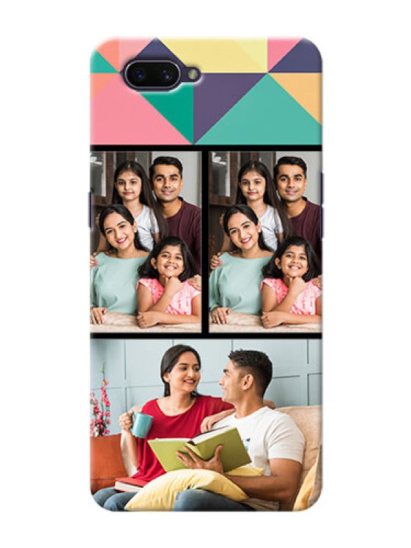 Custom OPPO A3s personalised phone covers: Bulk Pic Upload Design