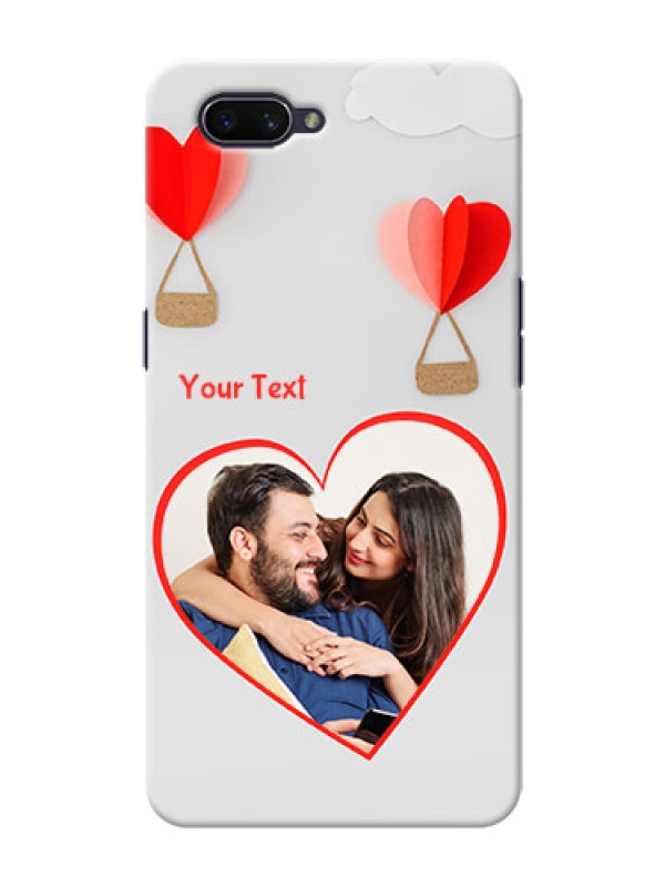 Custom OPPO A3s Phone Covers: Parachute Love Design