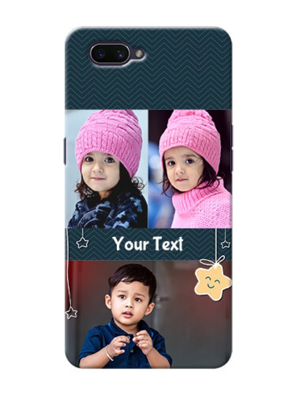 Custom OPPO A3s Mobile Back Covers Online: Hanging Stars Design