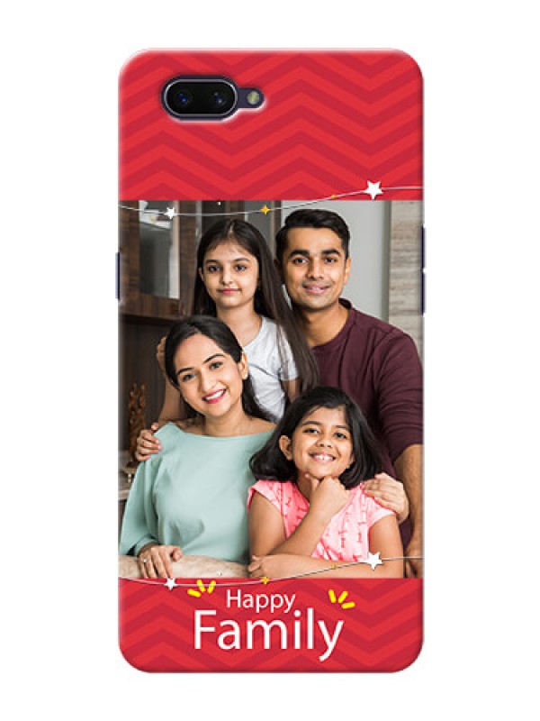 Custom OPPO A3s customized phone cases: Happy Family Design