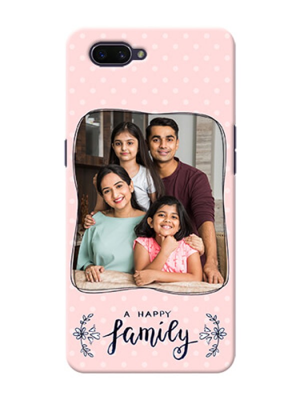 Custom OPPO A3s Personalized Phone Cases: Family with Dots Design