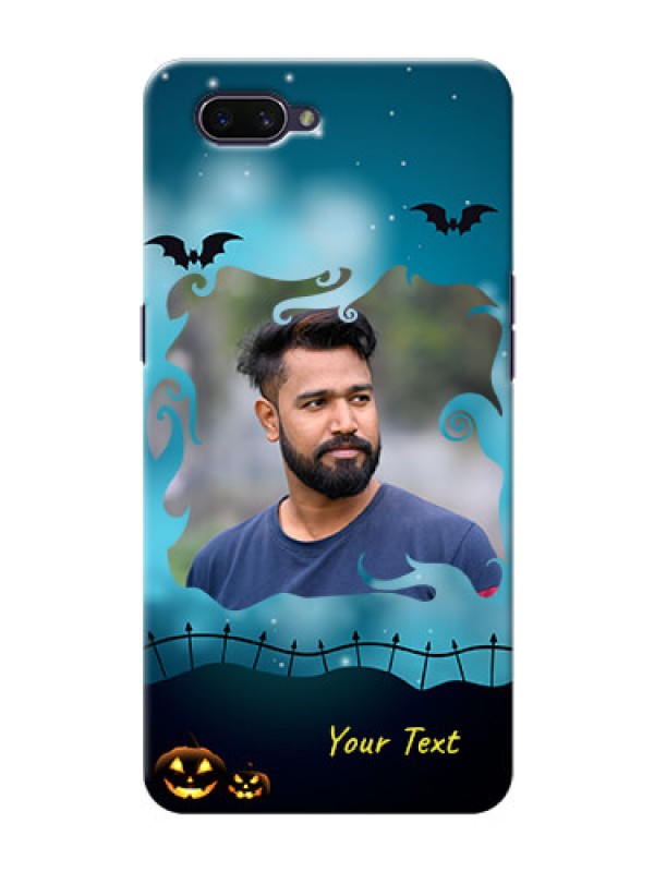 Custom OPPO A3s Personalised Phone Cases: Halloween frame design
