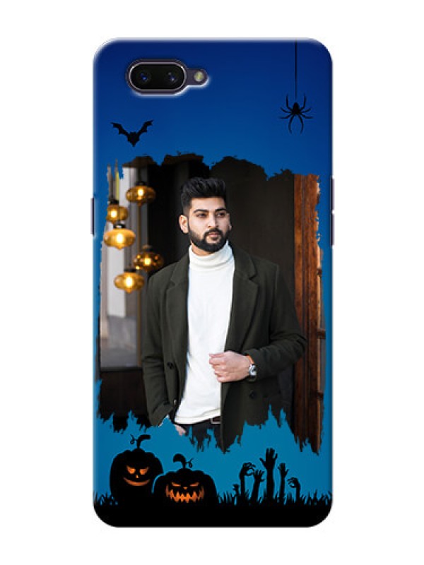 Custom OPPO A3s mobile cases online with pro Halloween design 