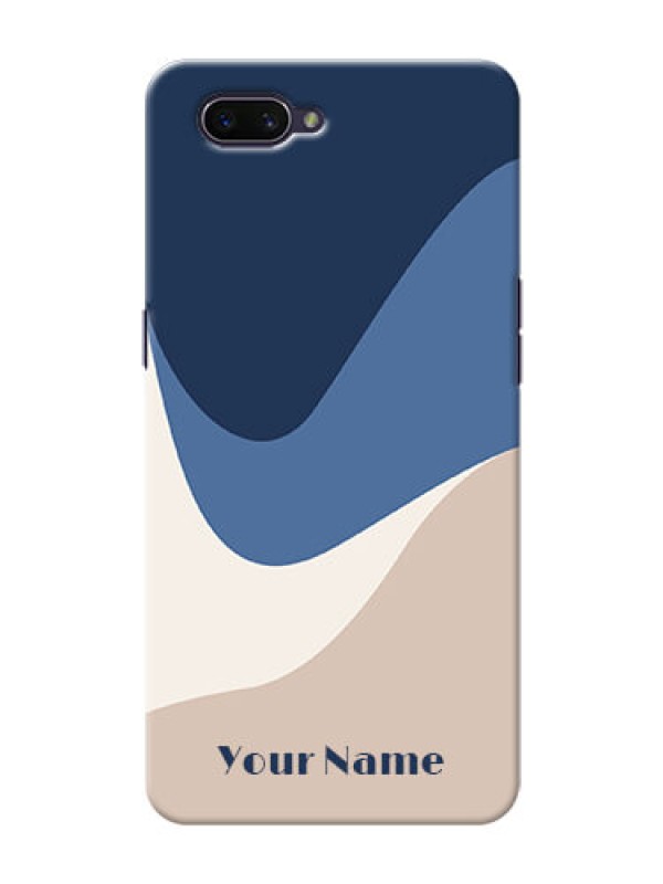 Custom Oppo A3S Back Covers: Abstract Drip Art Design