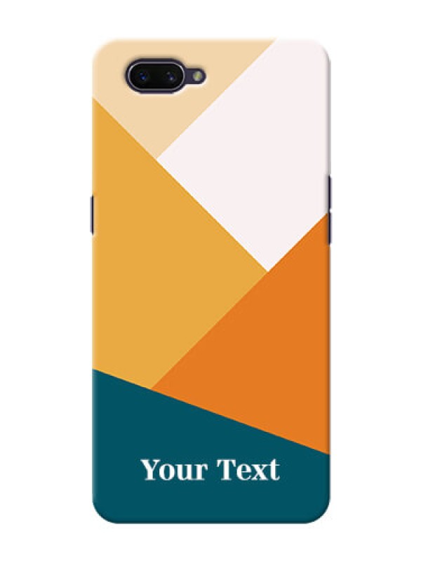 Custom Oppo A3S Custom Phone Cases: Stacked Multi-colour Design