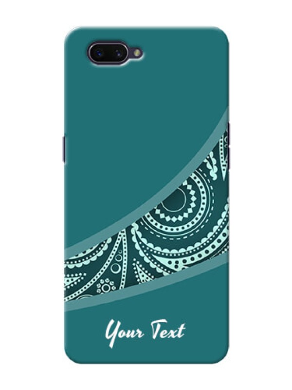 Custom Oppo A3S Custom Phone Covers: semi visible floral Design