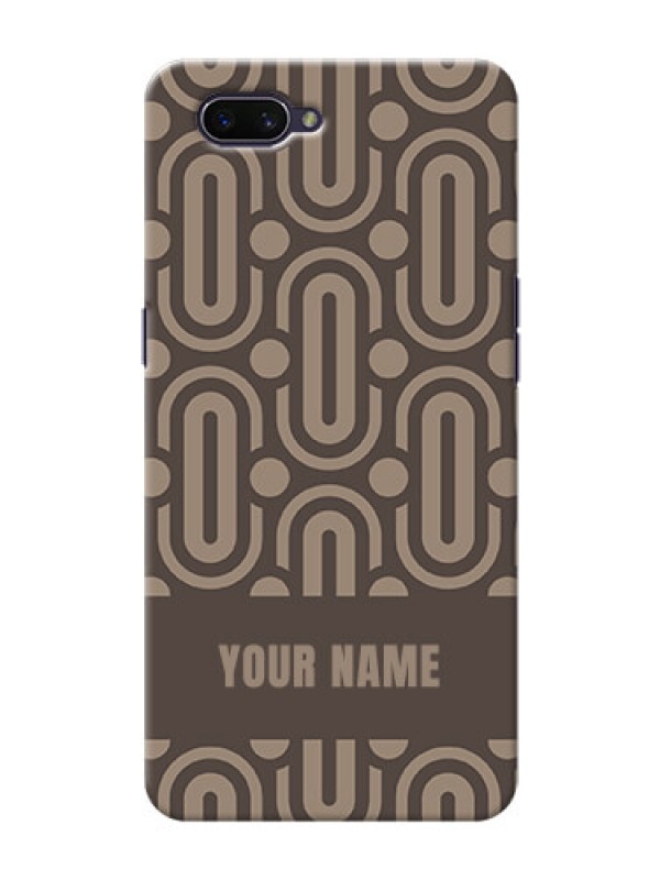 Custom Oppo A3S Custom Phone Covers: Captivating Zero Pattern Design