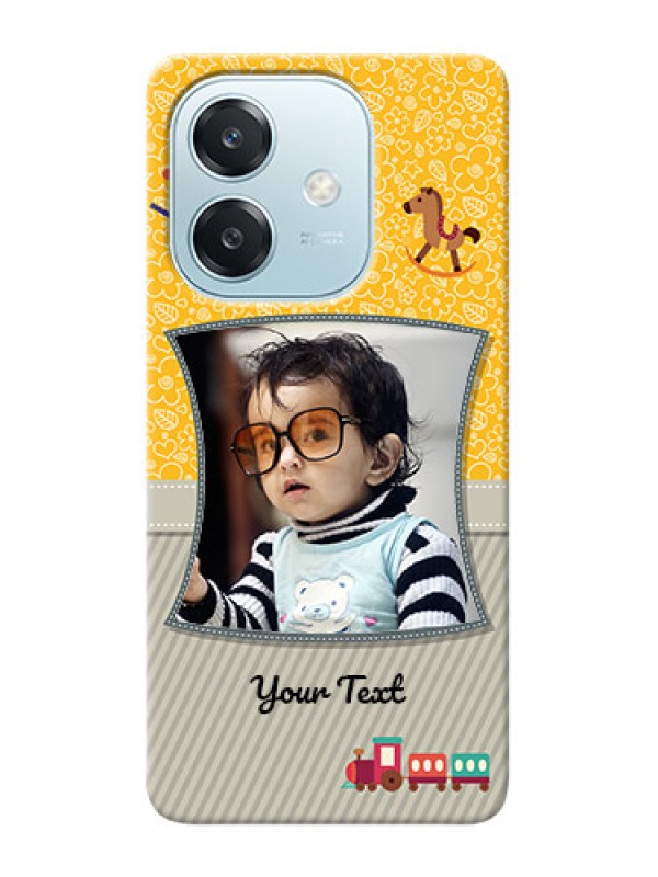 Custom Oppo A3x 5G Mobile Cases Online: Baby Picture Upload Design
