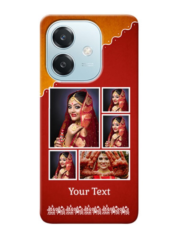 Custom Oppo A3x 5G customized phone cases: Wedding Pic Upload Design