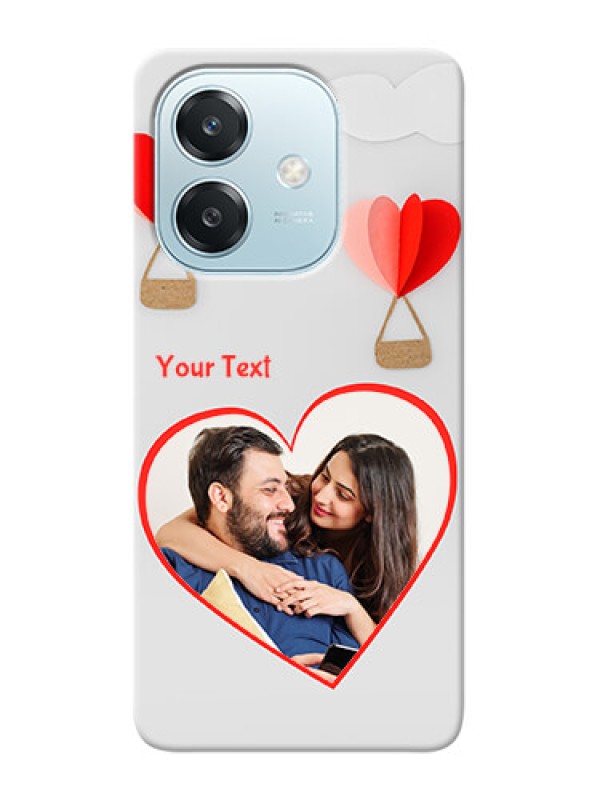 Custom Oppo A3x 5G Phone Covers: Parachute Love Design