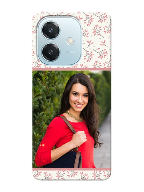 Custom Oppo A3x 5G Back Covers: Premium Floral Design