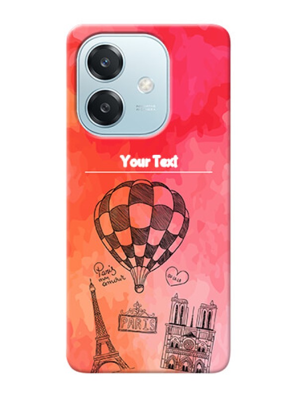 Custom Oppo A3x 5G Personalized Mobile Covers: Paris Theme Design