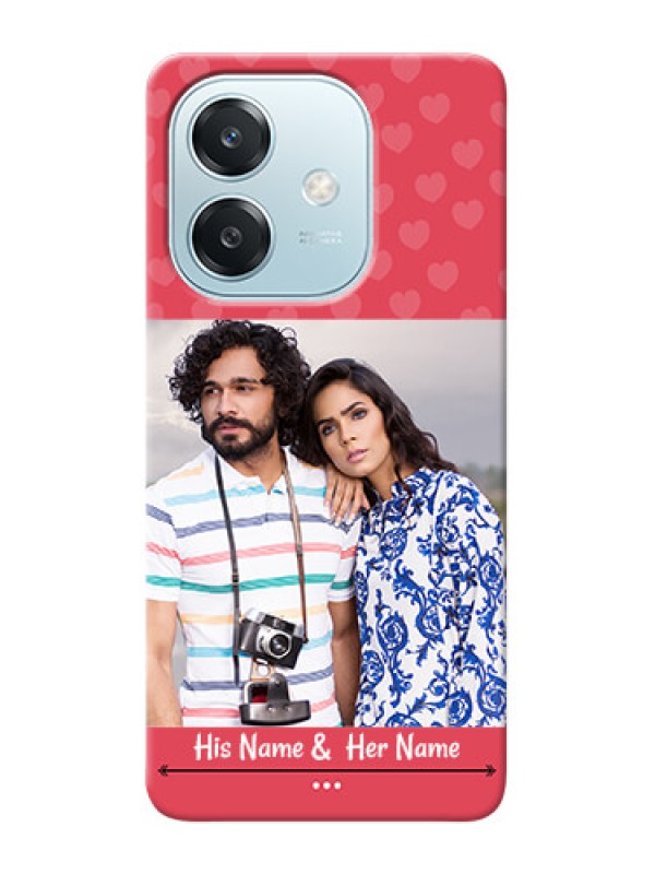 Custom Oppo A3x 5G Mobile Cases: Simple Love Design