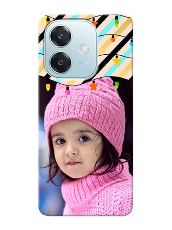 Custom Oppo A3x 5G Personalized Mobile Covers: Lights Hanging Design