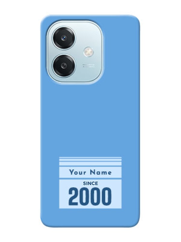 Custom Oppo A3x 5G Custom Mobile Case with Custom Year of birth Design