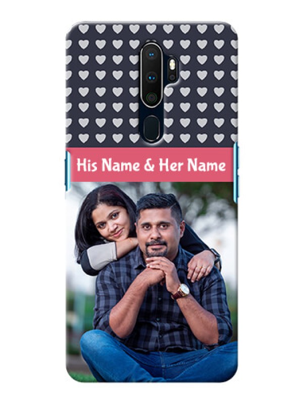 Custom Oppo A5 2020 Custom Mobile Case with Love Symbols Design