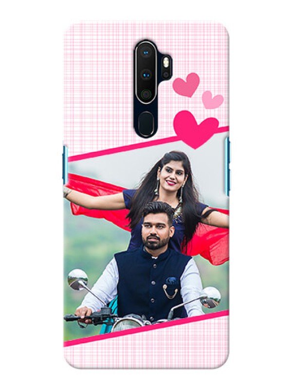 Custom Oppo A5 2020 Personalised Phone Cases: Love Shape Heart Design