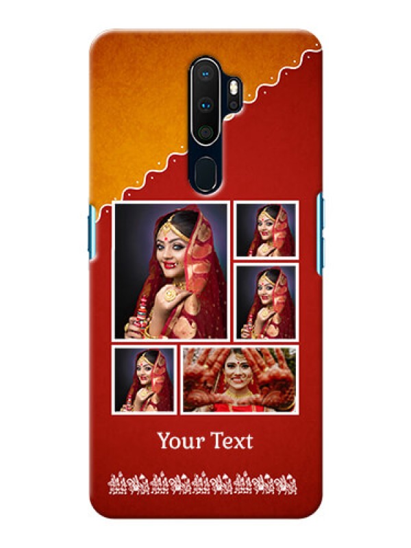 Custom Oppo A5 2020 customized phone cases: Wedding Pic Upload Design