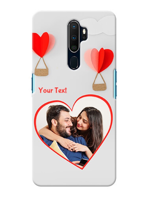 Custom Oppo A5 2020 Phone Covers: Parachute Love Design