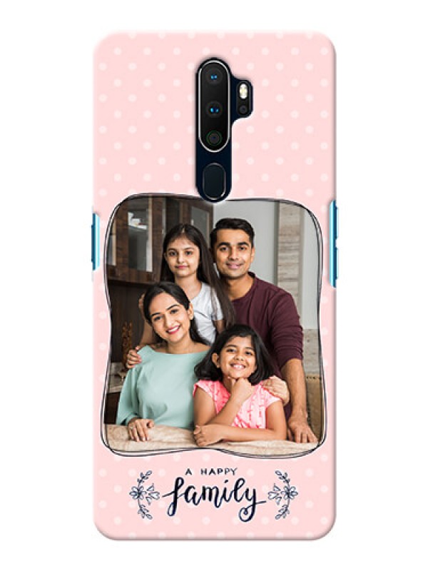 Custom Oppo A5 2020 Personalized Phone Cases: Family with Dots Design
