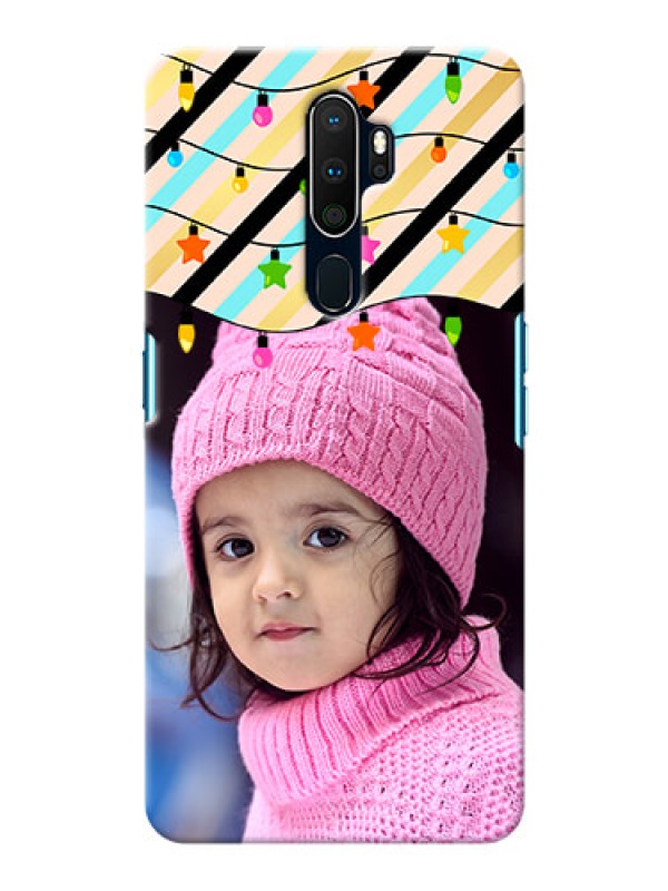 Custom Oppo A5 2020 Personalized Mobile Covers: Lights Hanging Design